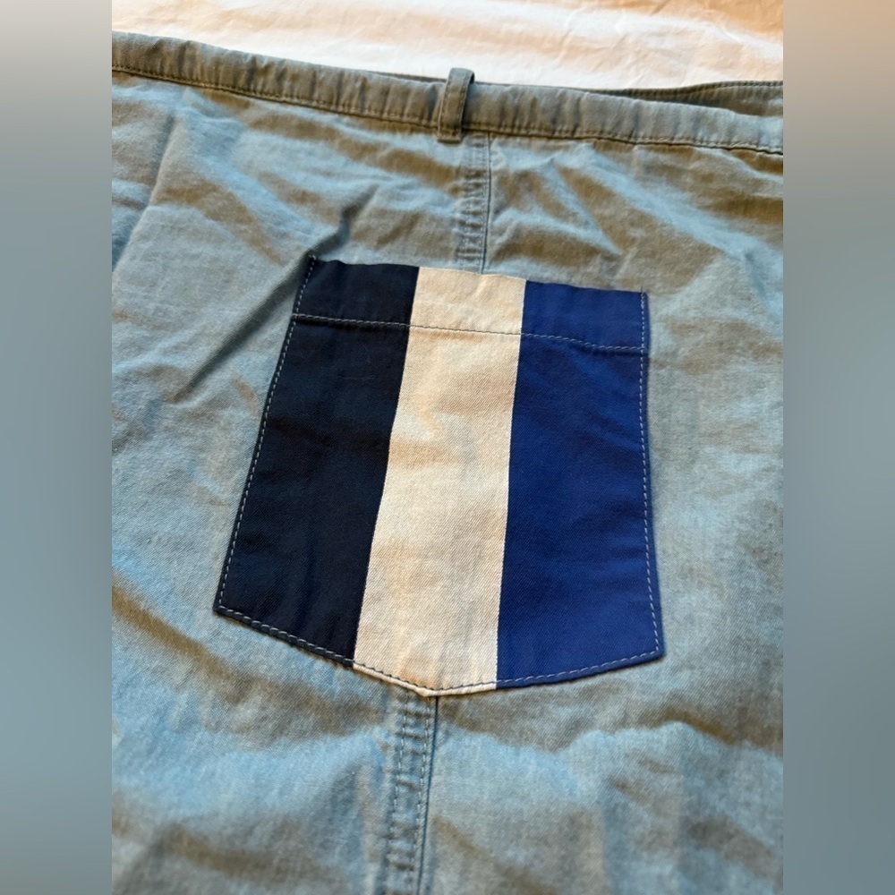 Disney Mickey and Minnie Denim Patch Skirt 3X - Picture 10 of 15